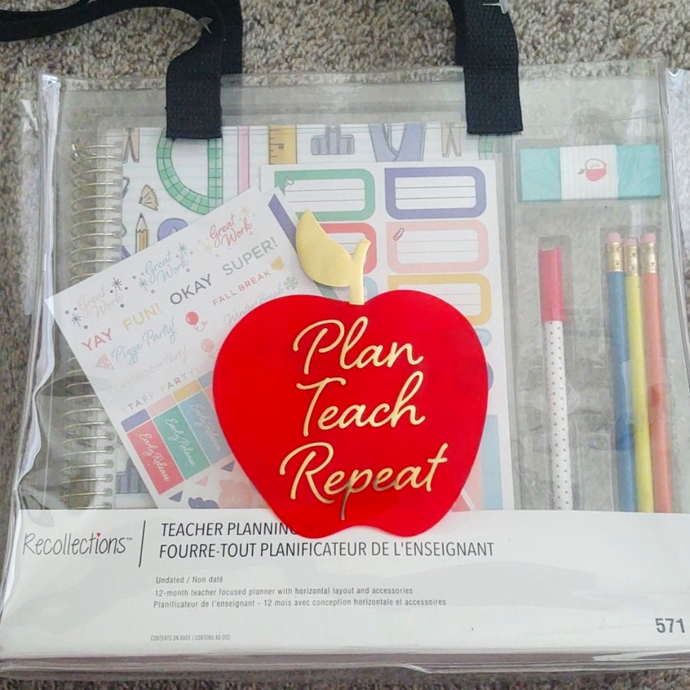 Recollections Teacher Planning Tote